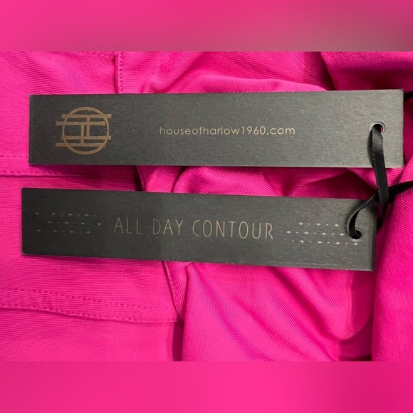 NWT House of Harlow 1960 All-Day Contour Bodysuit Magenta Pink Size Small - Picture 9 of 14